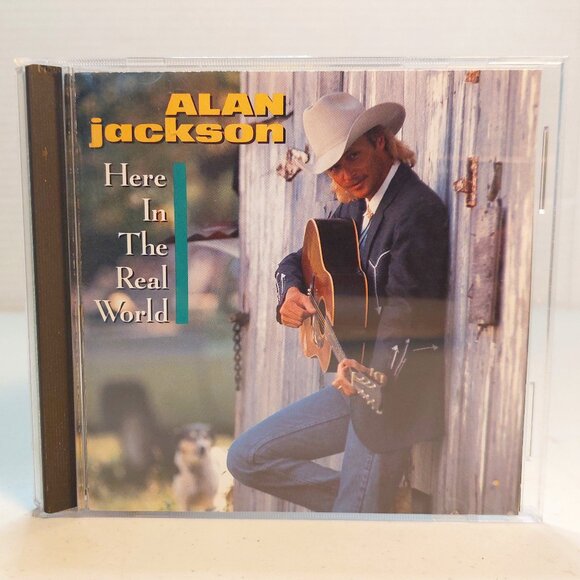 Alan Jackson ~ Here in the Real World (Music CD, 1990) - Picture 1 of 3